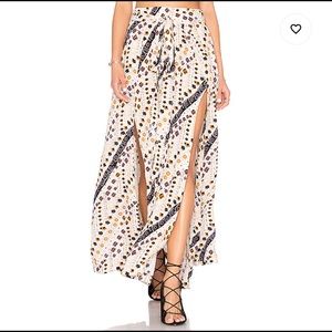 Free People Remember Me maxi skirt size 4